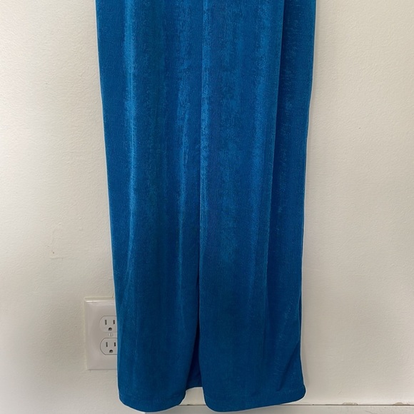 Lioness| XXL Size 12 Everlast Sleeveless Bodycon Blue Midi Dress NWT New - Picture 10 of 12